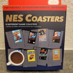 Coasters - NES 8-Bit Game Cartridge Drink Coasters (NEW) - Paladone - Nintendo